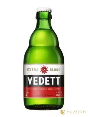 Bia Vedett Extra Blond Giá thùng 24 chai – Bỉ, 330ml