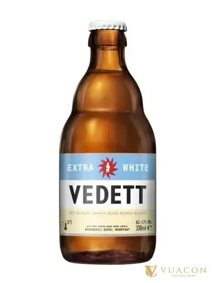 Bia Vedett Extra White Giá thùng 24 chai – Bỉ, 330ml