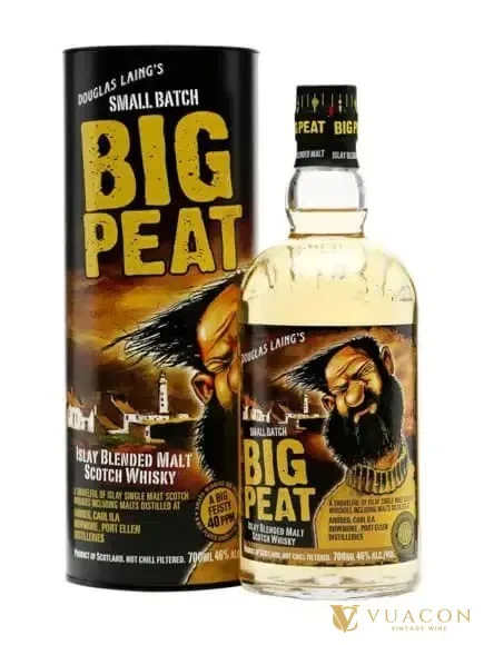 Big Peat 12 năm – blended Scotch, Islay, Scotland, 700ml