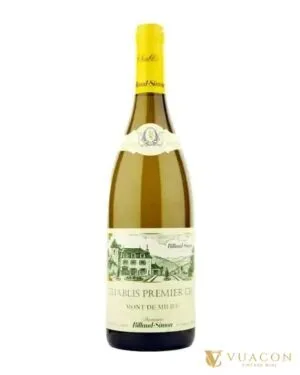 Billaud-Simon Chablis 1er Cru Mont De Milieu – Burgundy, Pháp, 750ml