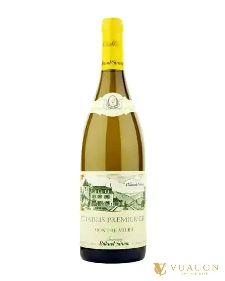 Billaud-Simon Chablis 1er Cru Mont De Milieu – Burgundy, Pháp, 750ml