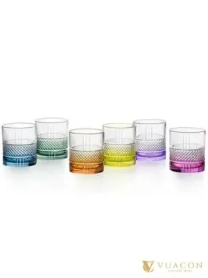 Bộ 6 ly RCR – Brillante Coloured – 330ml