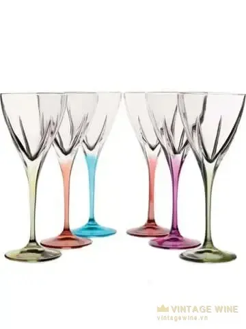 Bộ 6 ly RCR Fusion Coloured – 250 ml – ly Cocktail