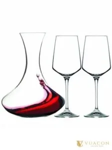 Bộ bình ly RCR – Aria – decanter