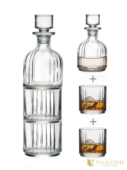 Bộ bình ly RCR – Combo – decanter