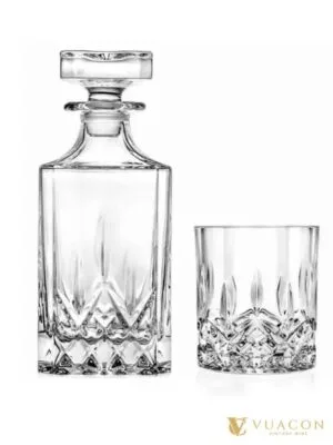 Bộ bình ly RCR – Opera Whisky – decanter