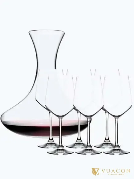 Bộ bình ly RCR – Universum – decanter