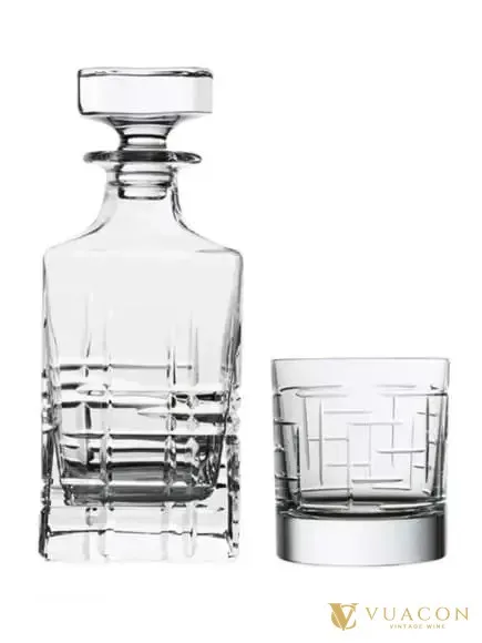 Bộ bình ly RCR – Urban Whisky – decanter