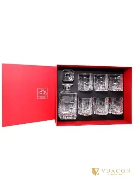 Bộ quà tặng RCR Ricco – Bình Etna và 6 ly Dof