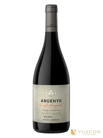 Bodega Argento Single Vineyard Finca Altamira Malbec – Mendoza, Argentina, 750ml