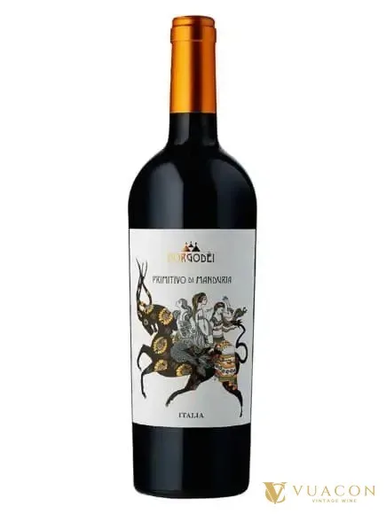 Borgodei Primitivo Di Manduria – Puglia, Ý, 750ml