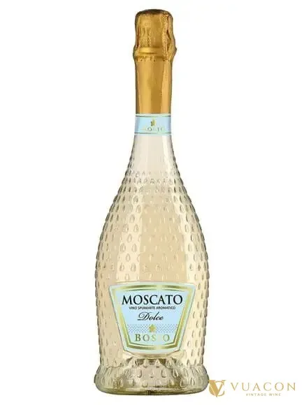 Bosio Moscato Dolce Spumante – sparkling Sweet, Ý, 750ml