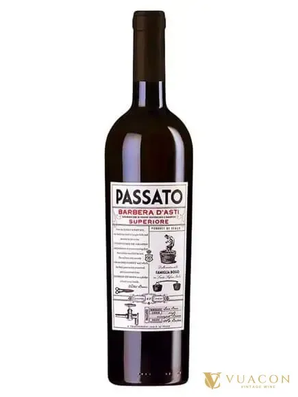 Bosio Passato Barbera d’Asti DOCG – Piedmont, Ý, 750ml