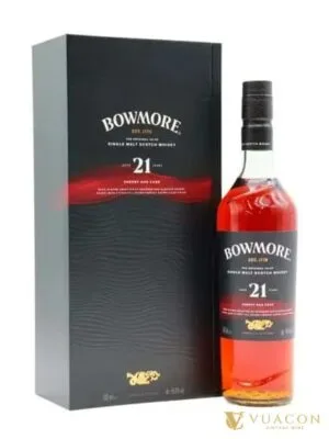 Bowmore 21 năm – Sherry OaK Islay Single Malt Scotch Whisky – Scotland, 700ml