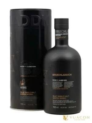 Bruichladdich Black Art 11.1 – single Malt Scotch, Islay, Scotland, 700ml