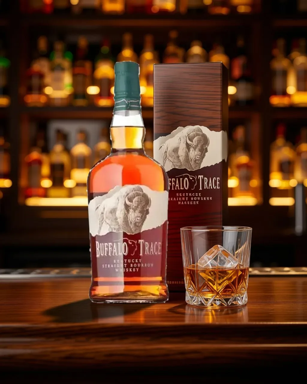 Buffalo Trace Bourbon – Kentucky, Hoa Kỳ, 700ml (ảnh bối cảnh)