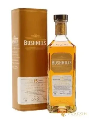 Bushmills 15 năm Irish Single Malt Whiskey – irish Whiskey, Ireland, 700ml