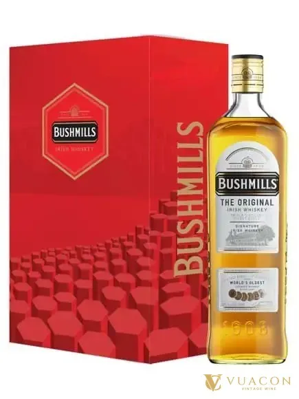 Bushmills Original – Hộp quà Tết 2025 – irish Whiskey, Ireland, 700ml