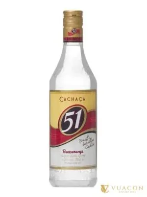 Cachaca 51 – cachaça, Brazil, 700ml