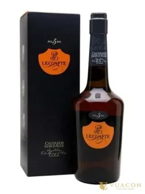Calvados Lecompte 5 năm – Pháp, 700ml