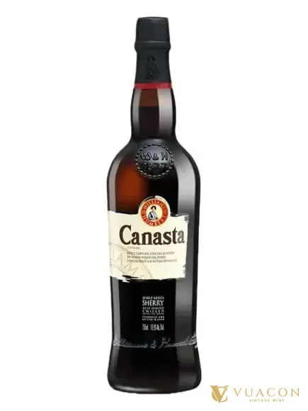 Canasta Cream Sherry – Tây Ban Nha, 750ml
