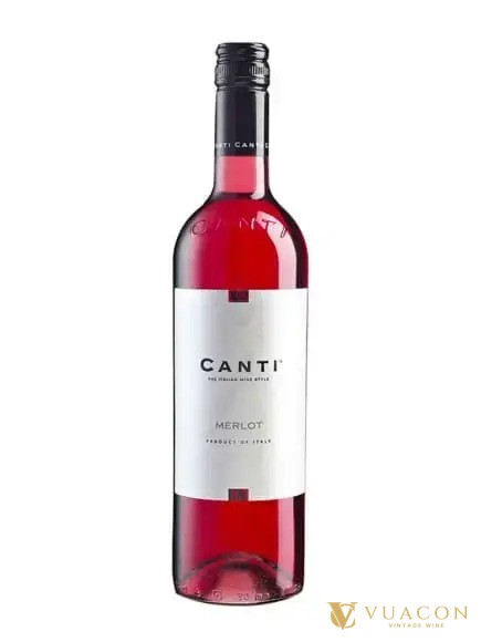 Canti Merlot Rose, vang hồng Canti Veneto