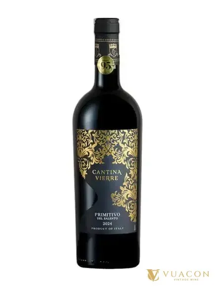 Cantina Vierre Primitivo Del Salento – Puglia, Ý, 750ml