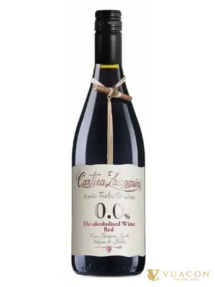Cantina Zaccagnini de-Alcoholised Wine Red – Ý, 750ml