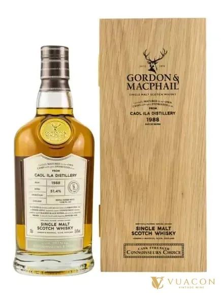 Caol Ila 1988 – 31 năm Gordon & MacPhail – cask Strength, Islay, Scotland, 700ml