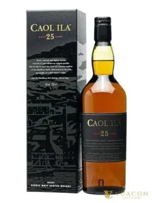 Caol Ila 25 năm – single Malt Scotch, Islay, Scotland, 700ml