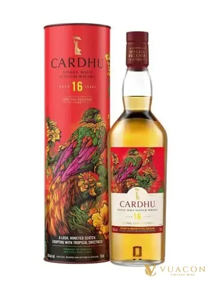 Cardhu 16 năm – Special Releases 2022 – cask Strength, Speyside, Scotland, 700ml