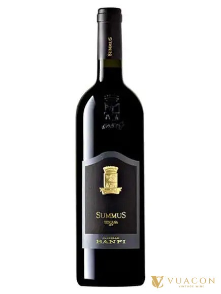 Castelo Banfi Summus, vang Banfi phối Sangiovese Cabernet Syrah