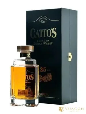 Catto’s 25 năm – blended Scotch, Scotland, 700ml