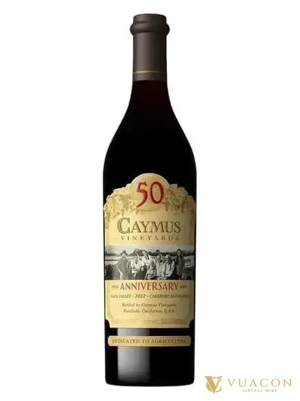 Caymus 50th Anniversary Cabernet Sauvignon – Napa Valley, Hoa Kỳ, 750ml