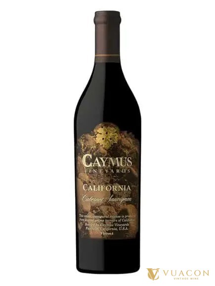Chai Caymus California Cabernet Sauvignon nhãn California