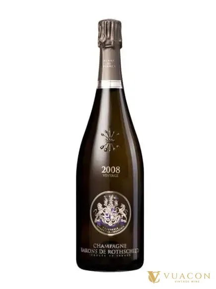 Champagne Barons de Rothschild Blanc de Blanc 2008 – Pháp, 750ml
