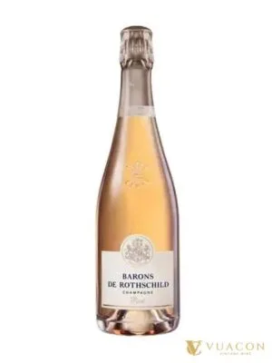 Champagne Barons De Rothschild Brut Rose – Pháp, 750ml