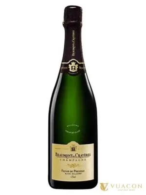 Champagne Beaumont Des Crayeres Fleur De Prestige Blanc Millesime Brut – Pháp, 750ml