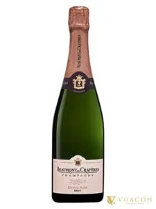 Champagne Beaumont Des Crayeres Grand Rose Brut – Pháp, 750ml