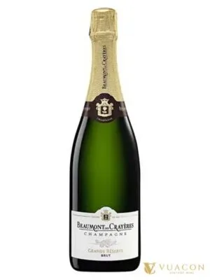 Champagne Beaumont Des Crayeres Grande Reserve Brut – Pháp, 750ml