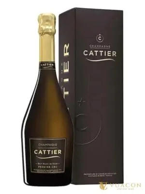 Champagne Cattier Brut Blanc de Noirs 1er cru – Pháp, 750ml
