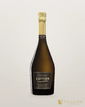 Champagne Cattier Brut Blanc de Noirs 1er cru – chai chính hãng tại Vua Cồn