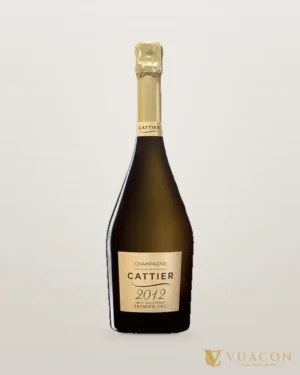 Champagne Cattier Brut Millesime 2012 1Er Cru – chai chính hãng tại Vua Cồn