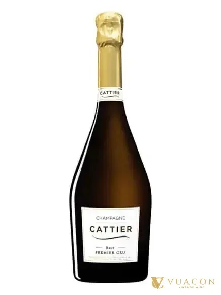 Champagne Cattier Brut Premier Cru – Pháp, 750ml