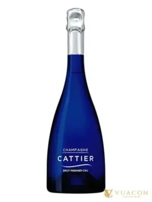 Champagne Cattier Saphir Brut 1Er Cru – Pháp, 750ml
