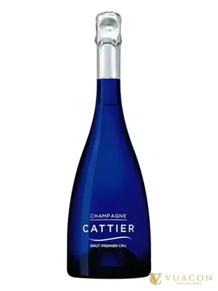 Champagne Cattier Saphir Brut 1Er Cru – Pháp, 750ml