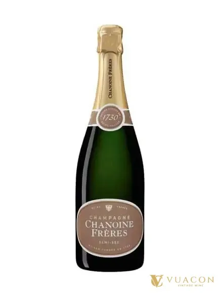 Champagne Chanoine Freres Demi-Sec – Pháp, 750ml