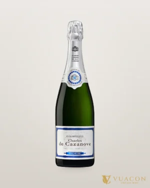 Champagne Charles de Cazanove Brut Premier Cru – chai chính hãng tại Vua Cồn