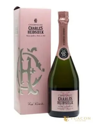 Champagne Charles Heidsieck Rose – Pháp, 750ml