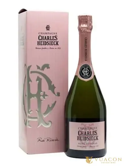 Champagne Charles Heidsieck Rose – Pháp, 750ml